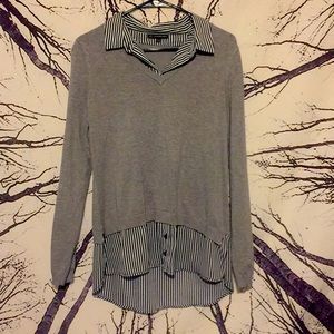 Long Sleeve Sweater Dress Shirt